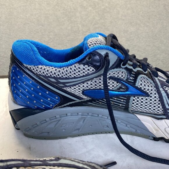 Brooks Addiction mens Running Shoes Grey Blue Blackened, size 11,Comfort - Picture 15 of 16